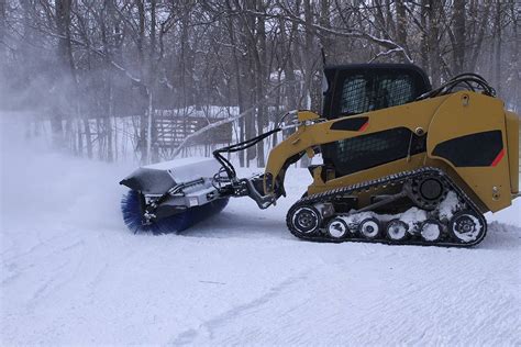 power broom on a skid steer|power angle broom skid steer.